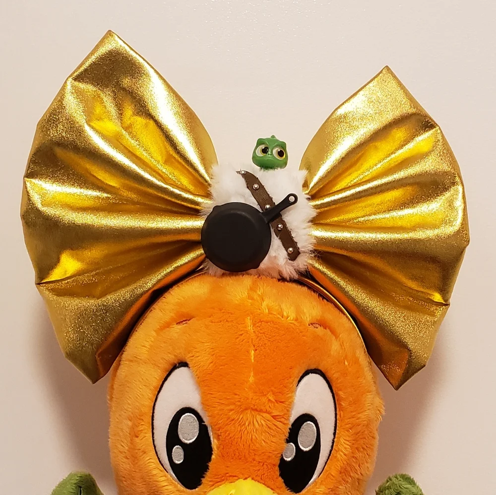 ⭐Large Custom Bow 🌟 Maximus & Pascal Bow on Hairband 🌟